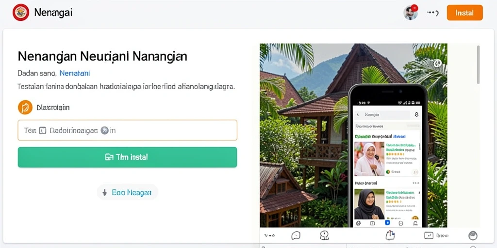 Tampilan antarmuka yang menarik dan sederhana.