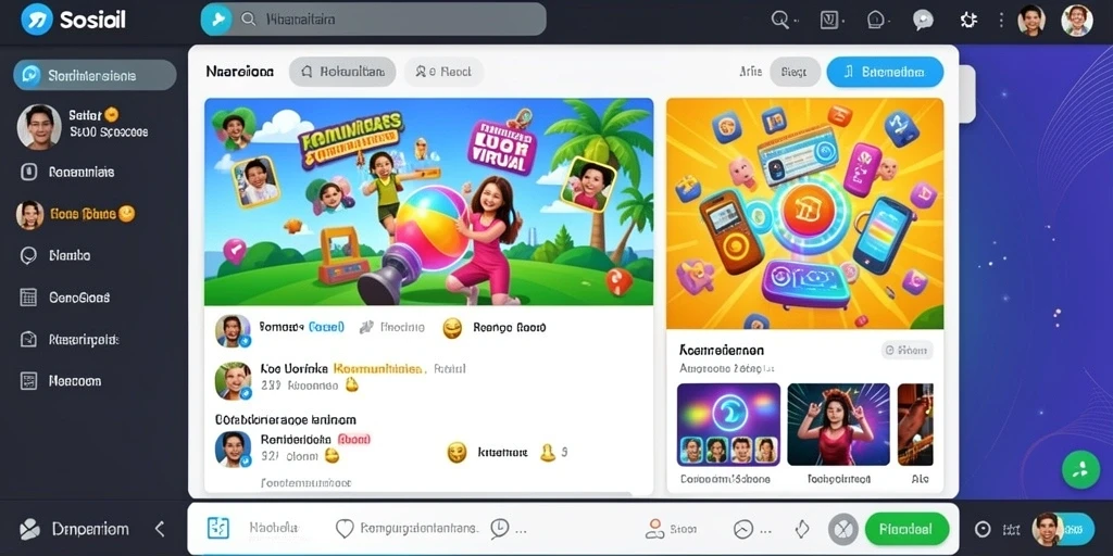 Tampilan antarmuka aplikasi yang modern dan ramah pengguna.