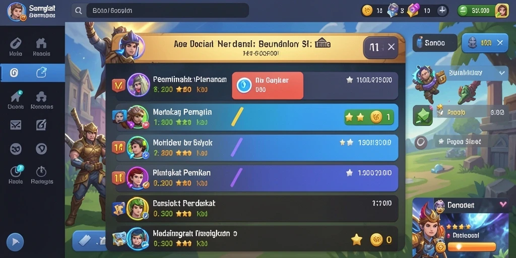 Screenshot menampilkan tampilan awal game yang menarik.