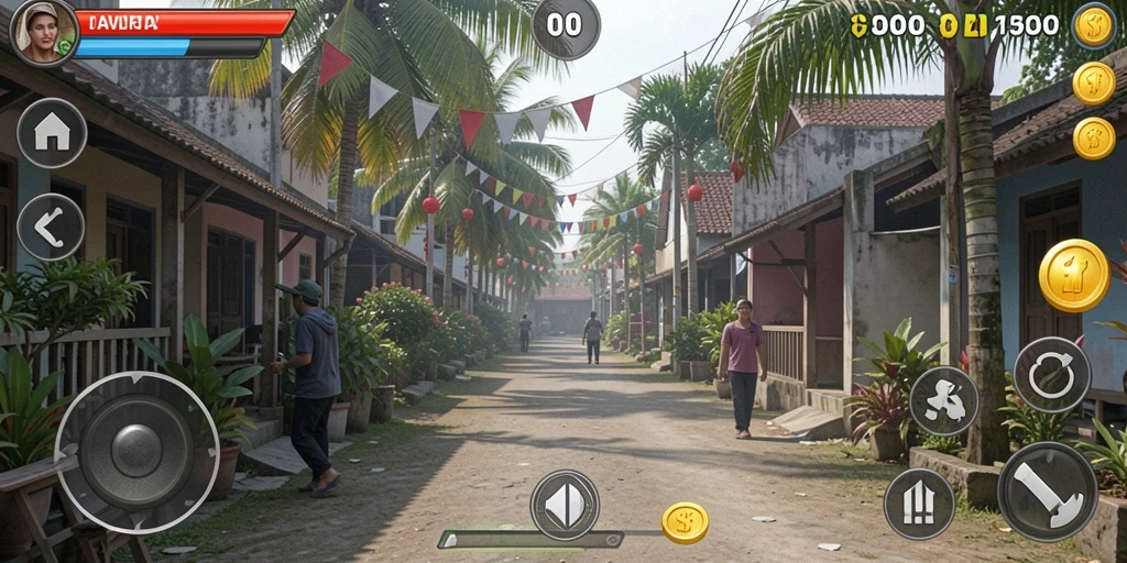 Tampilan antarmuka yang menarik dan modern.