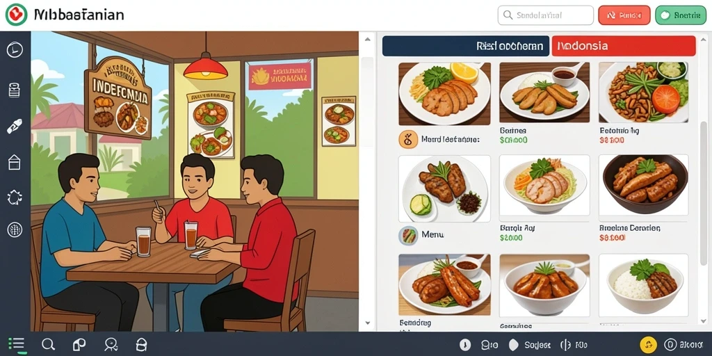 Tampilan antarmuka yang modern dan user-friendly.