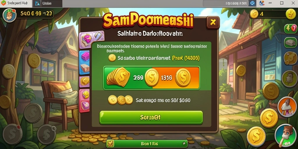 Tampilan antarmuka yang sederhana dan menarik.