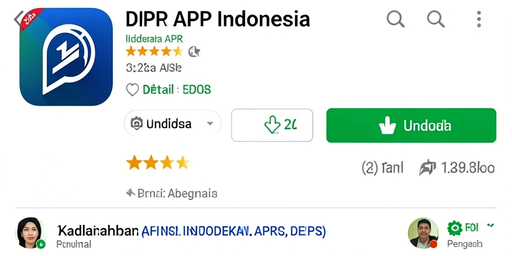 Tampilan awal aplikasi yang menarik dan ramah pengguna.