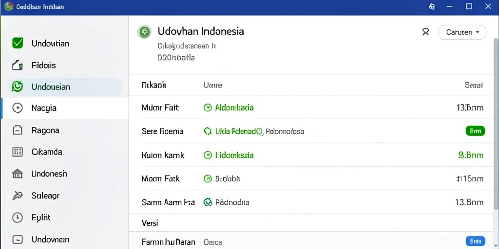 Tampilan antarmuka yang ramah pengguna.