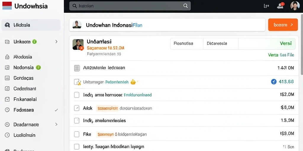 Antarmuka pengguna yang ramah dan mudah dinavigasi.