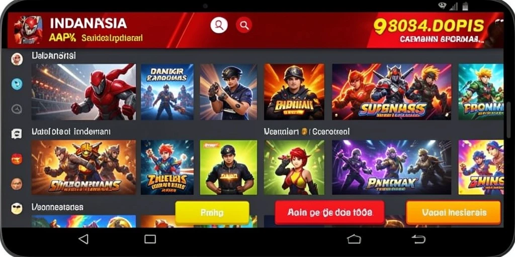 Screenshot menunjukkan antarmuka pengguna yang menarik.
